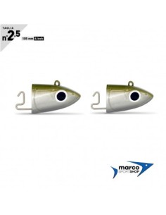 Fiiish Black Minnow Taglia 2.5 Testina Piombata OffShore 16 Gr