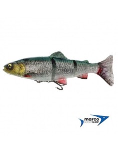 Savage Gear 4D Line-Thru Trout 15 Cm 35 Gr Slow Sinking Green Silver