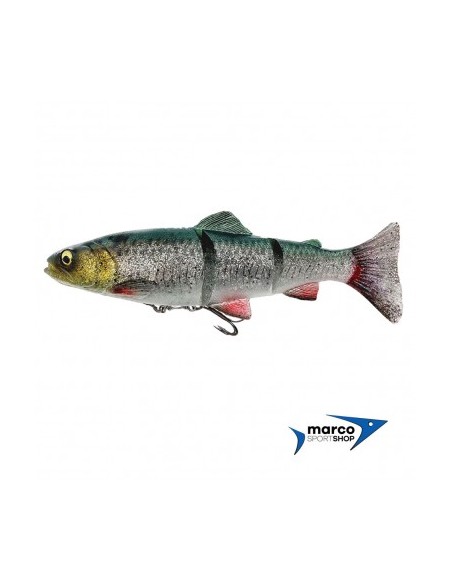 Savage Gear 4D Line-Thru Trout 15 Cm 40 Gr Sinking Green Silver