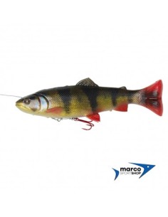 Savage Gear 4D Line-Thru Pulsetail Trout 16 Cm 51 Gr Slow Sinking Perch