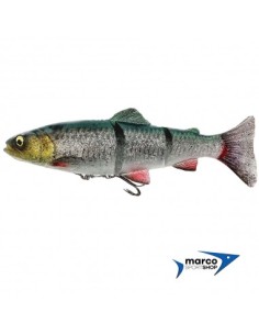 Savage Gear 4D Line-Thru Trout 20 Cm 93 Gr Medium Sinking Green Silver