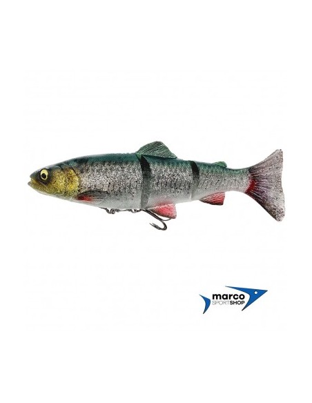 Savage Gear 4D Line-Thru Trout 20 Cm 93 Gr Medium Sinking Green Silver