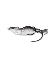 Live Target Field Mouse Mulot Grigio Bianco 14 Gr 7 Cm