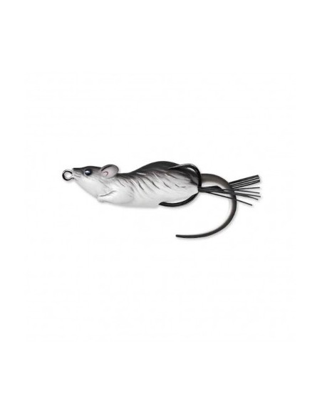 Live Target Field Mouse Mulot Grigio Bianco 14 Gr 7 Cm