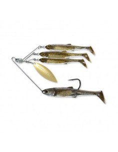 Live Target BaitBall Spinner Rig Taglia L 1/2 Oz Green Pumpkin Silver