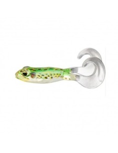 Live target Freestyle Frog 10 Cm Fluoro Green Yellow