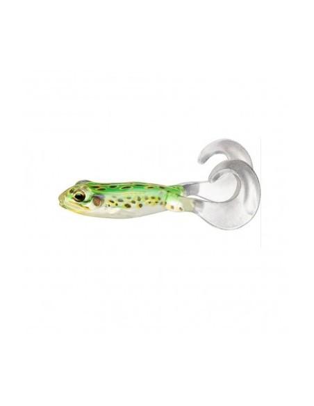 Live target Freestyle Frog 10 Cm Fluoro Green Yellow