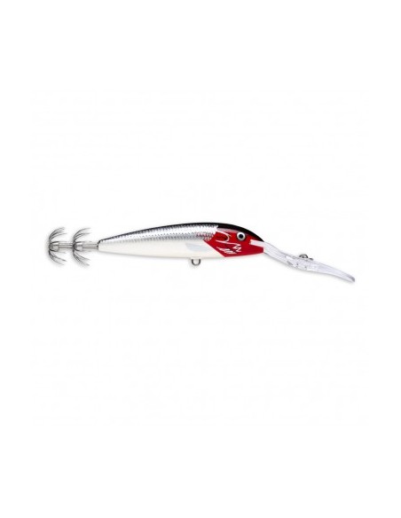 Rapala Squid Deep 9 cm BRH Black Red Head