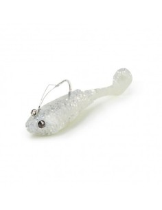Molix RT Flip Tail 3.8" White Shad