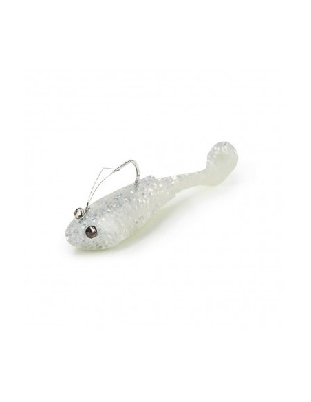 Molix RT Flip Tail 3.8" White Shad