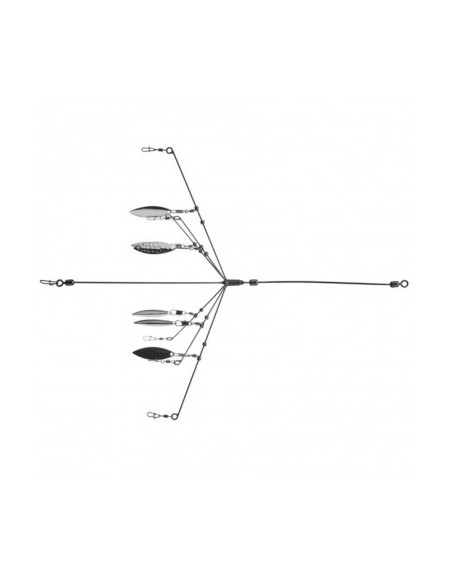 Geecrack Umbrella Rig Stealth 7 Combi
