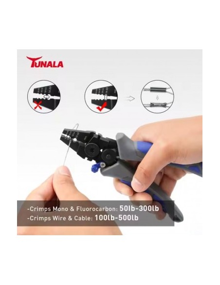 Tunala Pinza da Pesca Crimpatrice 18,2 Cm