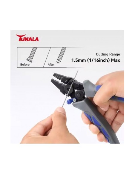 Tunala Pinza da Pesca Crimpatrice 18,2 Cm