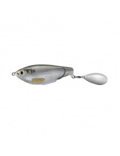 Live Target Commotion Shad 7 Cm Colore Silver Flake