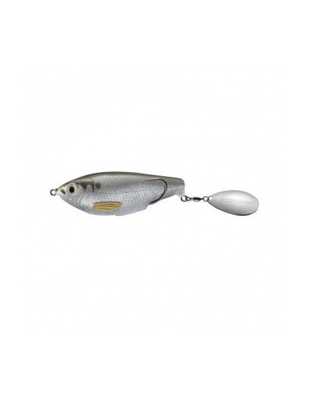 Live Target Commotion Shad 7 Cm Colore Silver Flake