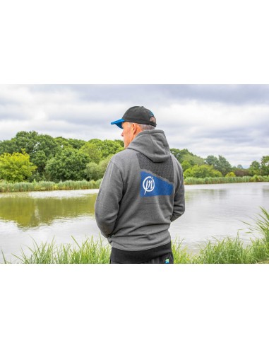 Preston Innovation Grey Zip Hoodie