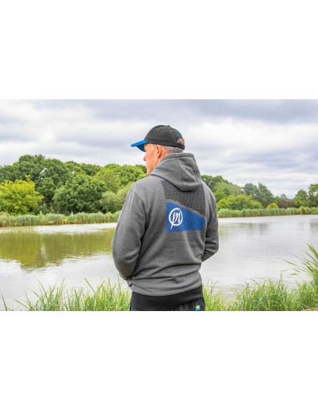 Preston Innovation Felpa Grey Zip Hoodie