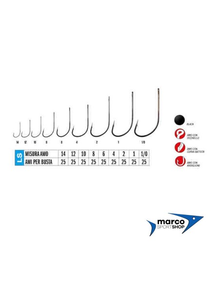 Ami da Pesca da mare e acqua dolce Gamakatsu F314