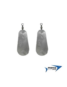 Piombo Trifacciale da Pesca a Fondo Con Girella