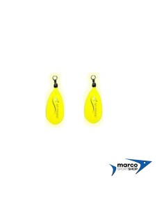 Piombo da Pesca con Girella da Mare Giallo Extra Fosforescente