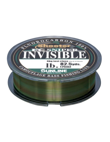 Sunline Shooter FC Invisible 75 Mt 20 Lb 0,38 mm
