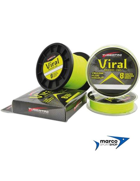 Treccia 8 Capi da Pesca Tubertini Viral Braid 300 Mt