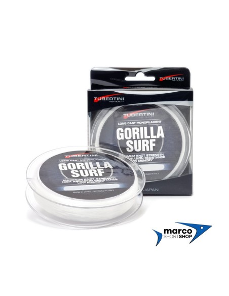 Monofilo Trasparente Tubertini Gorilla Surf 300 Mt