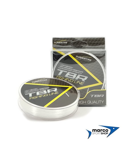 Monofilo in Nylon Trasparente Tubertini TBR 150 Mt