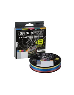 Treccia 8 Capi per la Pesca in Mare Multicolor Spiderwire 300 Mt