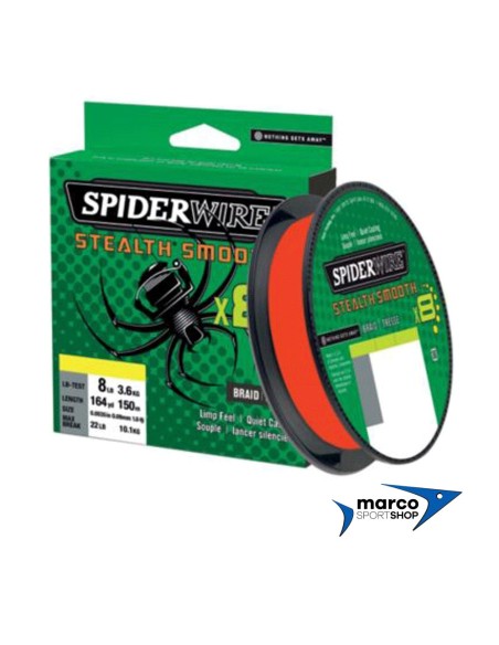 Fishing Braid Spiderwire Stealth Smooth 8 X Red