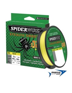 Trecciato da Pesca Spiderwire Stealth Smooth 12 Capi Yellow