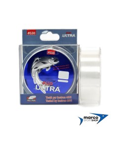 Monofilo in Nylon Trasparente Asso Ultra 100 Mt