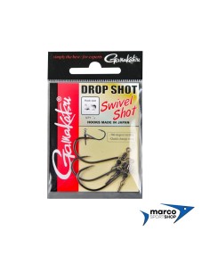 Ami da Pesca a Spinning Gamakatsu Drop Shot Swivel Shot