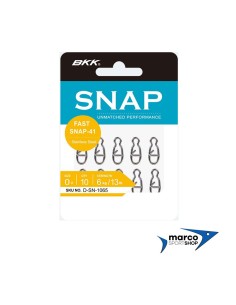 BKK Moschettone Rapido per Artificiali Fast Snap 41