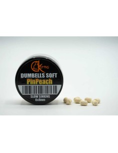 Karma Dumbell Soft PinPeach 6x8 mm