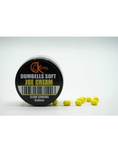 Karma Dumbell Soft Joe Cream 6x8 mm