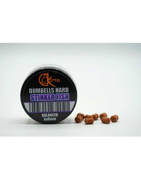 Karma Dumbells Balanced Hard Stinker Fish 6x8 mm
