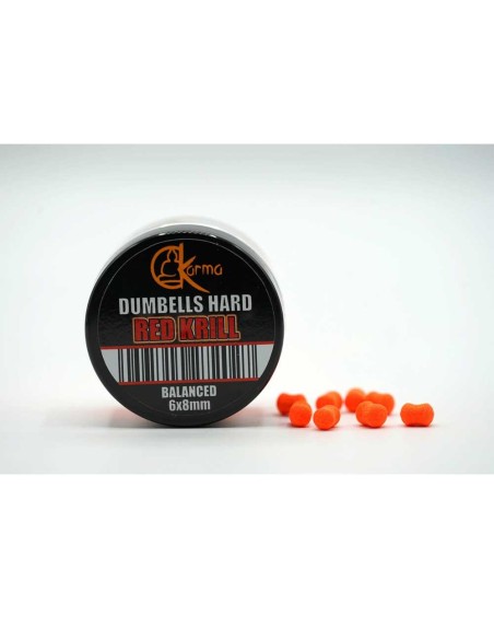 Karma Dumbells Balanced Hard Red Krill 6x8 mm