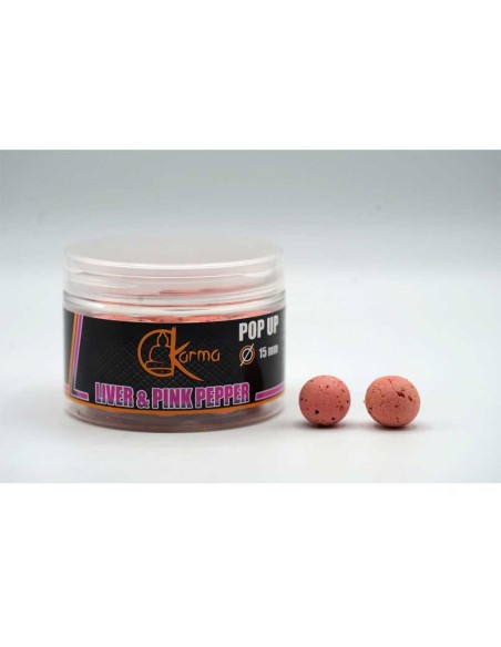 Karma Pop-up Liver Pink Pepper 15 mm