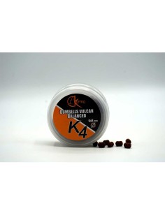 Karma Dumbells Vulcan Balanced K4 6x8mm 15g Marrone