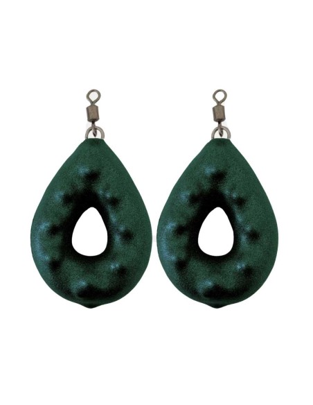 M2 Fishing Piombo Grip gancio + Girella Mimetico