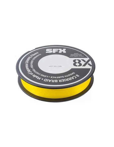 Sufix 8X Hot Yellow 135 Mt