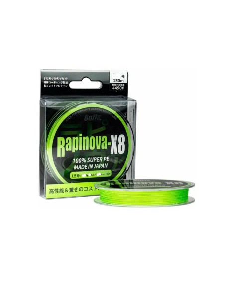Rapala Rapinova Lemon Green 150 Mt