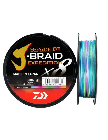 Daiwa J Braid Expedition 8X 300 Mt