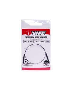 VMC Titanium Jerk Leader 34 Kg 30 Cm
