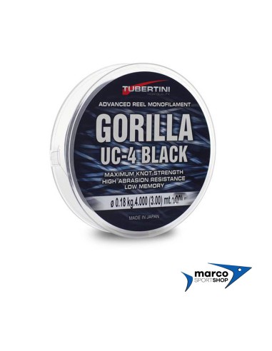 Tubertini Gorilla UC-4 Black 1000 Mt 0,16 mm