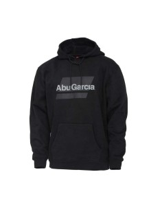Abu Garcia Flag Logo Hoodie Fleece Hooded Sweatshirt Cotton Blend