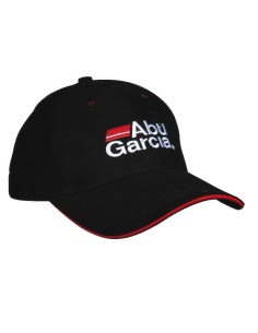 Abu Garcia Black Baseball Cap 100% Cotton Fishing Cap
