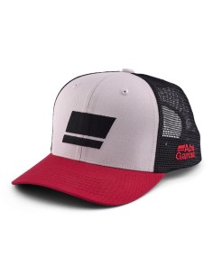 Abu Flag Trucker Grey Red Black 2