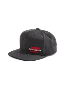 Abu Garcia Flat Brim Cap Heather Grey Snapback Fishing Cap